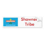 Flag of The Shawnee Tribe Bumper Sticker