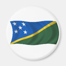 Flag of the Solomon Islands Magnets