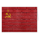 Flag of the Union of Soviet Socialist Republics Greeting Cards