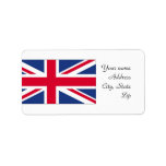 Flag of the United Kingdom Address Labels