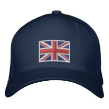 Flag of the United Kingdom Embroidered Hats