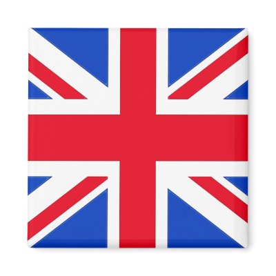 Flag of the United Kingdom Fridge Magnets by blackspanielgallery