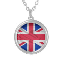Flag of The United Kingdom Necklaces