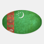 Flag of Turkmenistan stickers