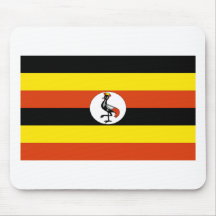 Flag of Uganda Mouse Mat
