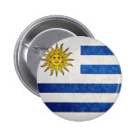 Flag of Uruguay Pinback Button