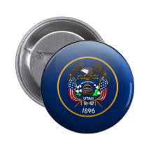 Flag of Utah Button