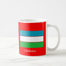 Flag of Uzbekistan Mug