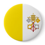 Flag of Vatican City Button