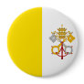 Flag of Vatican City Button