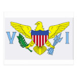 Flag of Virgin Islands Postcard