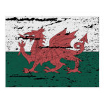 FLAG OF WALES POSTCARD