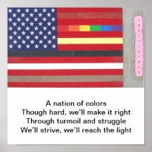 Flag poster