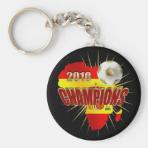 Flag Spain Champions in 2010 Key Chains