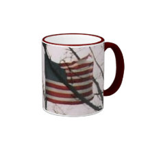 FLAG WAVING , 911 MUGS