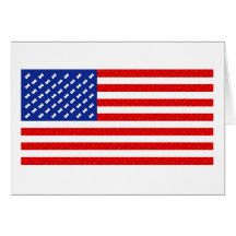 Flag with Dog Bones Card