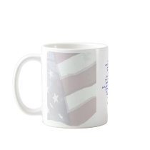 Flag with Lord's Prayer Coffee Mugs
