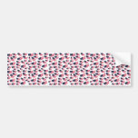 Flagged USA Bumper Stickers