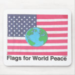 Flags For World Peace Mousepad