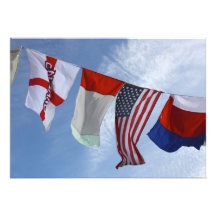 Flags Invitation