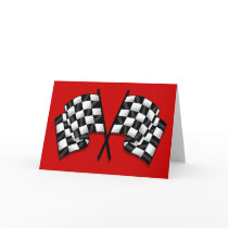 Flags - Motorsport chequered flag racing