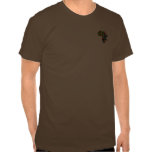 Flags of Africa - Africa map T-shirts and Tops