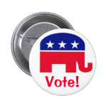 Flair Pin : Republican Vote!