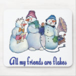 Flaky Friends Mousepad