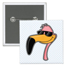Flamant d'amortisseur badge avec épingle