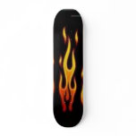 flame deck skate board deck