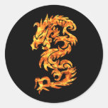 Flame Dragon Sticker