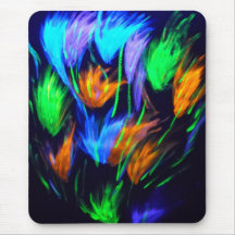 Flame Enjoyment Mouse Pad