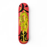 Flame Fire Dragon remix Skateboards
