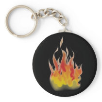 Flame Key Chain