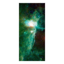 Flame Nebula NASA Personalized Rack Card