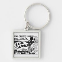 Flame of Africa Key Chains