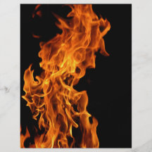 Flame Personalized Flyer