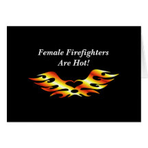 Flame Tattoo Greeting Card