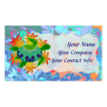 Flame Turtle Business Card Template