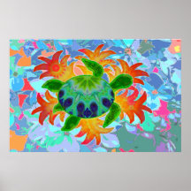 Flame Turtle Poster
