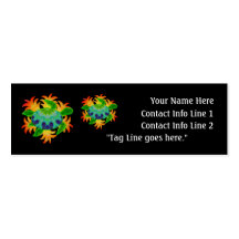 Flame Turtle Profile Card Business Cards