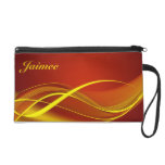 Flame Wave Bagettes Bag Wristlets