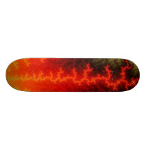 Flame Zigzag Skateboard