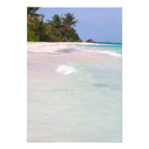 Flamenco Beach Culebra Puerto Rico Custom Invitations