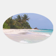 Flamenco Beach Culebra Puerto Rico Stickers