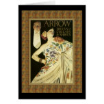 Flamenco Dance Girl Advertising Card