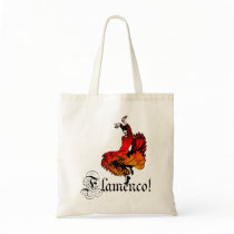 Flamenco Dancer Tote Bags