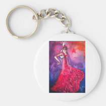 FLAMENCO DANCER keychains