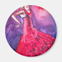 FLAMENCO DANCER magnets