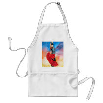 FLAMENCO DANCER watercolour aprons